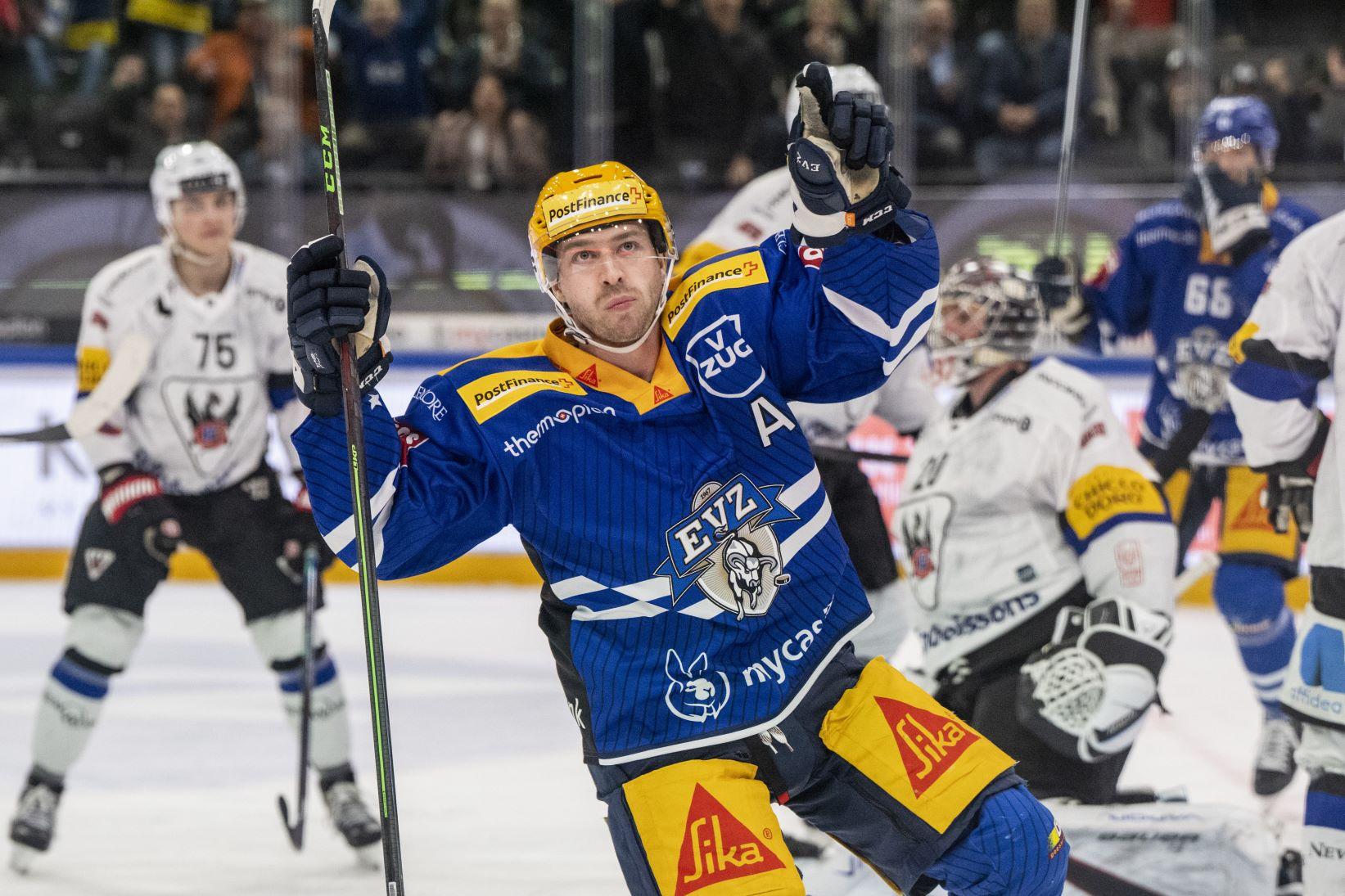 Keystone_Lukas Flueeler_ haben LM und EVZ wieder mehr grund zum Jubeln